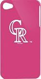 Tribeca  FVA4528 Varsity Jacket Pink Solo for iPhone 4, Colorado Rockies - Pink