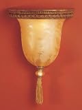 Murray Feiss Jules Verne sconce - Brulee Gold
