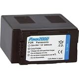  : Power 2000 ACD-709 Rechargeable Battery ( Panasonic CGR-D54 Equivalent )
