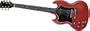 Gibson Faded Series Left-Handed SG Electric Guitar (with Gig Bag) (Worn Cherry)