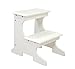 Frenchi Home Furnishing Step Stool, White