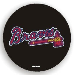 Atlanta Braves Black Tire Cover - Baseball Sports Merchandise