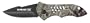 Schrade ST5C 4 1/2" Black Blade with Camo Coated Stainless Steel Handle with Clip