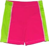 Swim Shorts Rash Guard for Girls - Watermelon/Lime