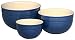 Emile Henry Le Potier Mixing Bowl Set, Set of 3, Blue