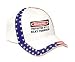 WARNING PROTECTED BY A SILKY TERRIER Adult USA Flag Hat / Cap