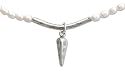 Pearl pendant necklace, 'Mystical Obelisk' 18" L