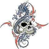 Skull & Dragon Adult T-Shirt