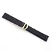 Black Genuine Lizard Strap 18mm