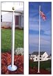 Elite 16' Silver Telescoping Flagpole
