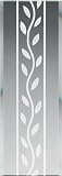 Kichler 4084 Glass Panel Leaf Pattern Casual Frosted