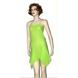 Gauze Handkerchief Dress (Available in Hibiscus, White, Black) at Absolutely