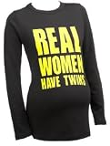 Real Women Have Twins - Twins Maternity T-shirt