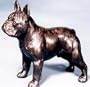 French Bulldog: Cold-cast Bronze Figurine 4.25" Long