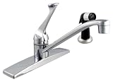 31RJGA6HZQL. SL160  LDR 011 1400 Single Handle Centerset Kitchen Faucet with Side Sprayer