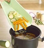 Kitchen & Housewares : Folding Chopping Board & Handle (Green)