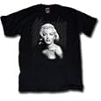 Marilyn Monroe Blond Movie Star Airbrush Profile T-shirt