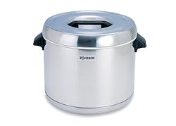 Zojirushi RDS-600 6-Liter Thermal Rice Warmer, Stainless Steel