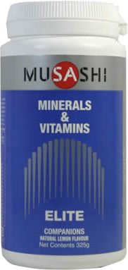 MUSASHI(ムサシ) MINERALS&VITAMINS(ミネラル&ビタミン) 325g