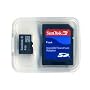 SANDISK 4GB microSD SDHC �}�C�N��SD�J�[�h SD�A�_�v�^�t�� �o���N�i