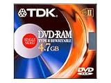 TDK - DVD-RAM - 4.7 GB - storage media