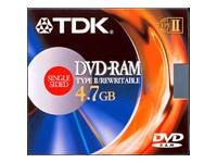 Childrens Toyshop  Electronics : TDK - DVD-RAM - 4.7 GB - storage media