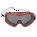 ADJUSTABLE 1 SIZED GOGGLES FOR USE IN BRIGHT WEATHER.
THE MASKS VISOR FEATURES ANTI-CONDENSATION PROTECTION.
DESIGNED FOR SKIING AND SNOWBOARDING.