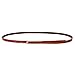 Damara Women's Solid Thin Genuine Leather Skinny Button Dress Waist Belt