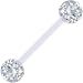 BIOPLAST DISCO BALL Barbell Tongue Ring