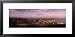 Aerial View of a City, Scarborough, North Yorkshire, England, United Kingdom Photography Framed Art Poster Print by Panoramic Images, 31x15