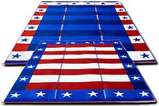 R V Awning Mat - 9x12 Patriotic by PatioMats.com LLC