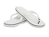 CROCS CROCBAND FLIP WHITE UNISEX THONG Size 10M