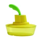 Alessi Ship Shape Butter Dish, Yellow