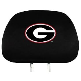 Georgia Bulldogs UGA NCAA Headrest Covers by SUV Tailgate