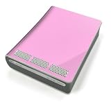 Solid State Pink Design Xbox 360 HD DVD Decorative Protector Skin Decal Sticker