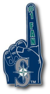 Seattle Mariners #1 Fan Pin