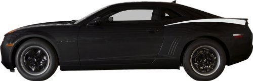 Chevrolet Camaro Rally Quarter Stripe (Vinyl Graphics) - 375 - Supreme Matte Black On Sale