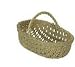 Dollhouse Miniature Empty Market Rectangular Basket