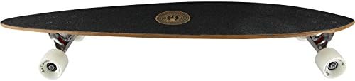San Clemente Longboards Slivers Bamboo Pintail Complete Skateboard - 8.75" x 38"
