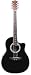 Shannondale Black Gloss Thin Body Acoustic/Electric Guitar