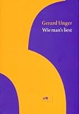 Wie man's liest - Gerard Unger