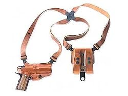 Galco Miami Classic Shoulder System for 1911 5-Inch Colt, Kimber, Para, Springfield (Black, Right-hand)