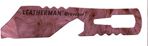 Leatherman - Brewzer Keychain Bottle Opener Real Fur Coyote Hydro dipped painted