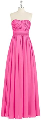 Emyrin Diamond Pleated Bodice Layered Chiffon Azalea Bridesmaid Dresses Skirt