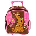 Warner Bros Scooby Doo luggage : Schooy Kid size Rolling backpack