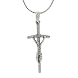 Sterling Silver Crucifix Necklace