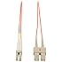 Tripp Lite Duplex Multimode 62.5/125 Fiber Patch Cable (LC/SC), 4M (13-ft.)(N316-04M)