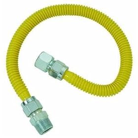 Buy Brass Craft #cssc21-24 P 24 Stainless Steel Gas Connector by BrassCraft now!