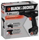 Black & Decker 7.2V 2-Speed Cordless Drill Part No. 9099KC