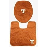 Tennessee Volunteers Bathroom Set (Toilet Seat Cover & Floor Mat) NCAA